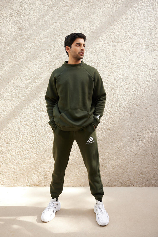 OLIVE GREEN YP CO-ORD SET - Young Pumped