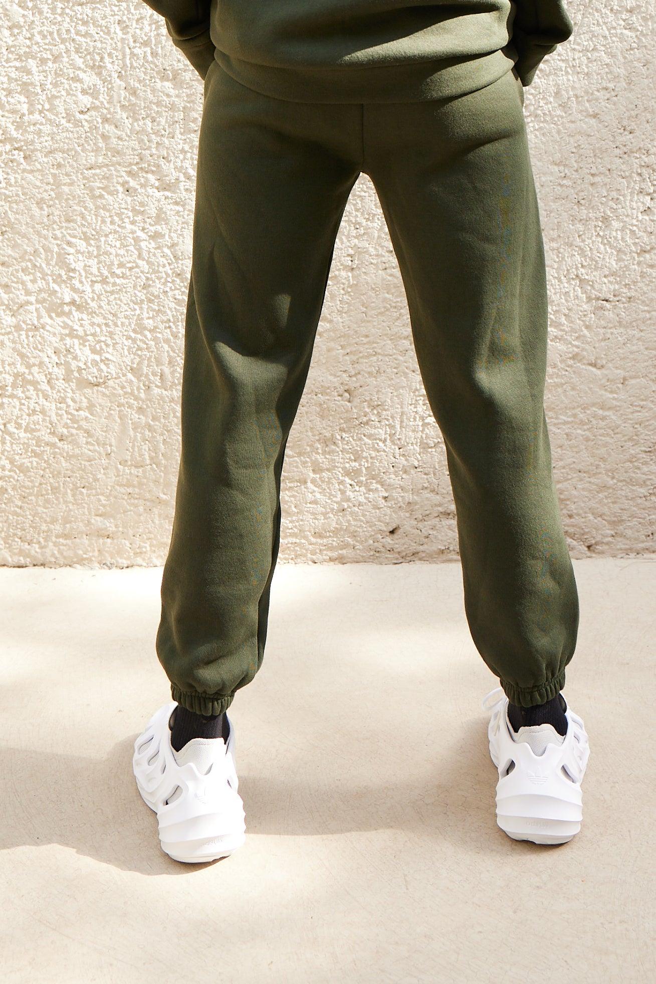 Jogger Logo Olive Green - Young Pumped