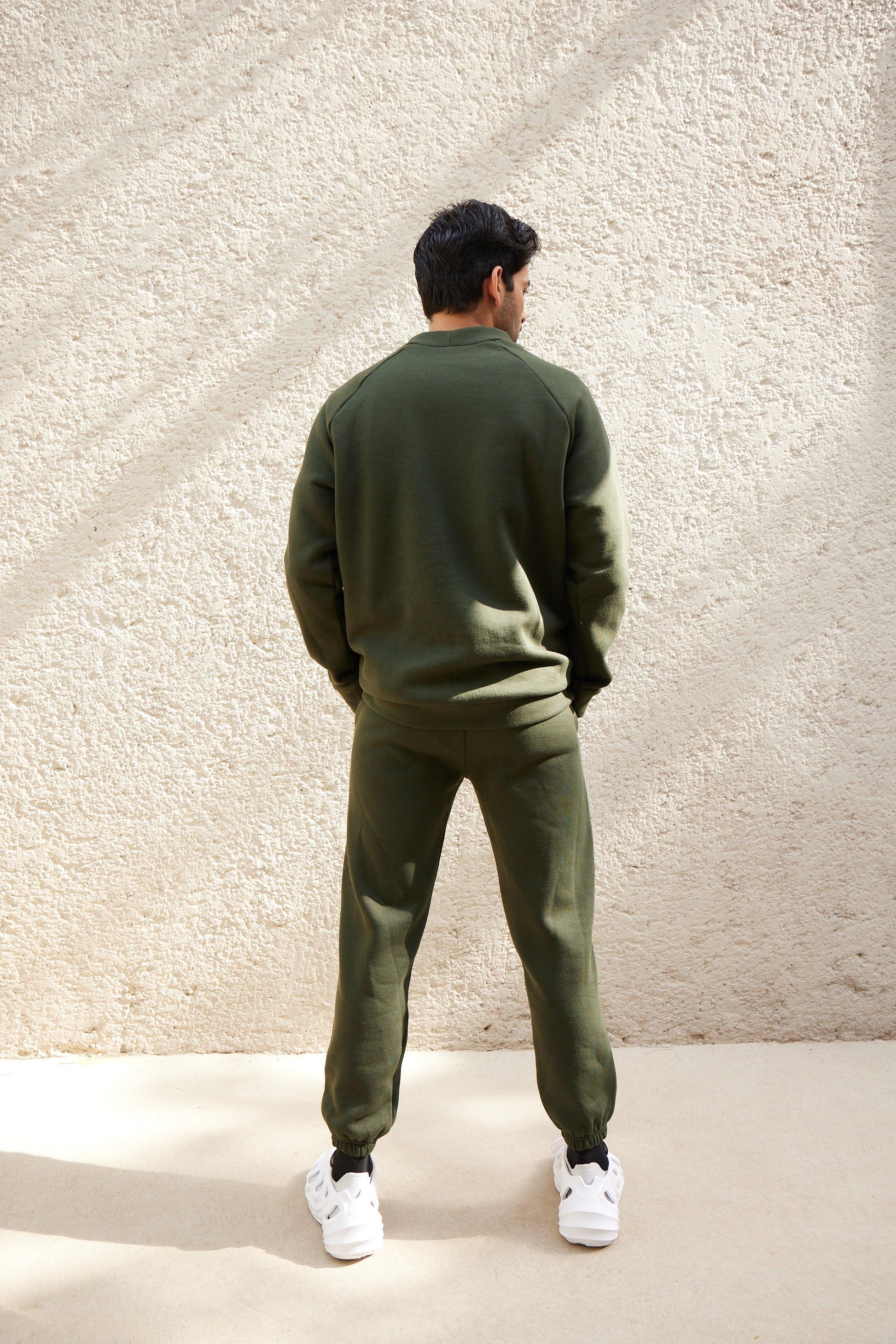 Jogger Logo Olive Green - Young Pumped