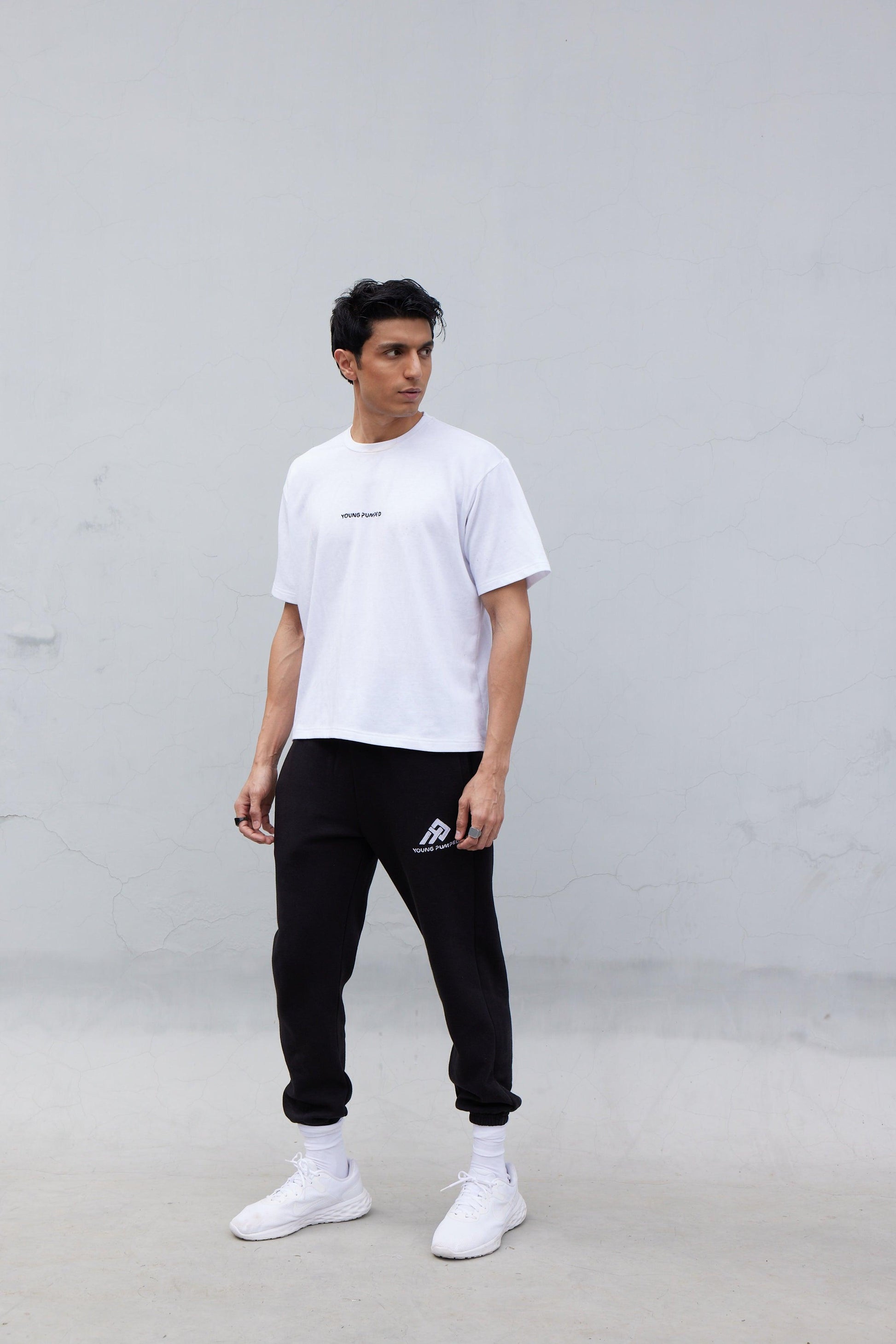 Anti-Fit Tee White - Young Pumped