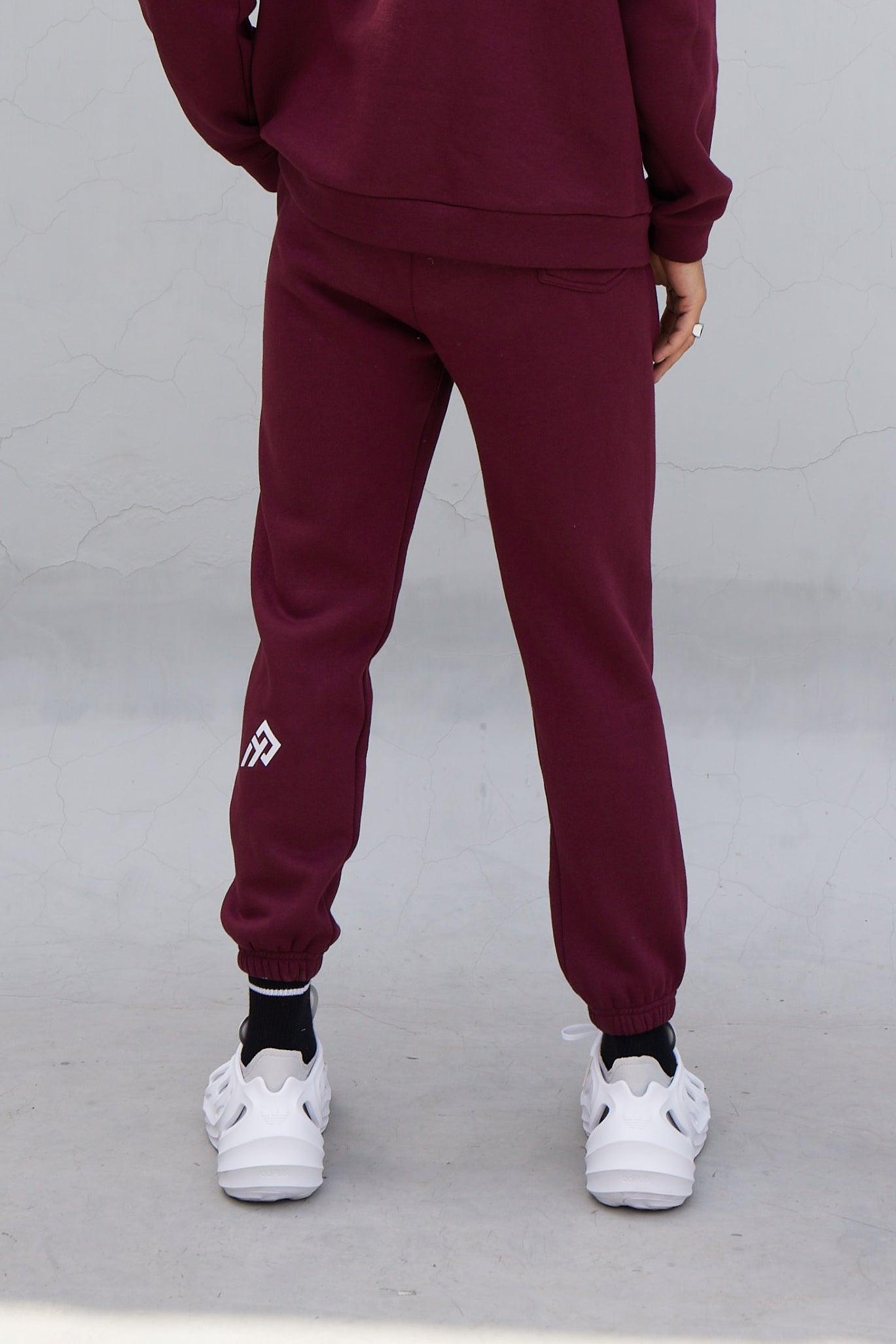 Jogger Monogram Maroon - Young Pumped