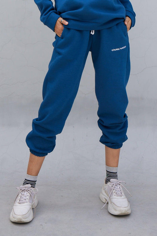 Jogger Monogram Light Blue - Young Pumped