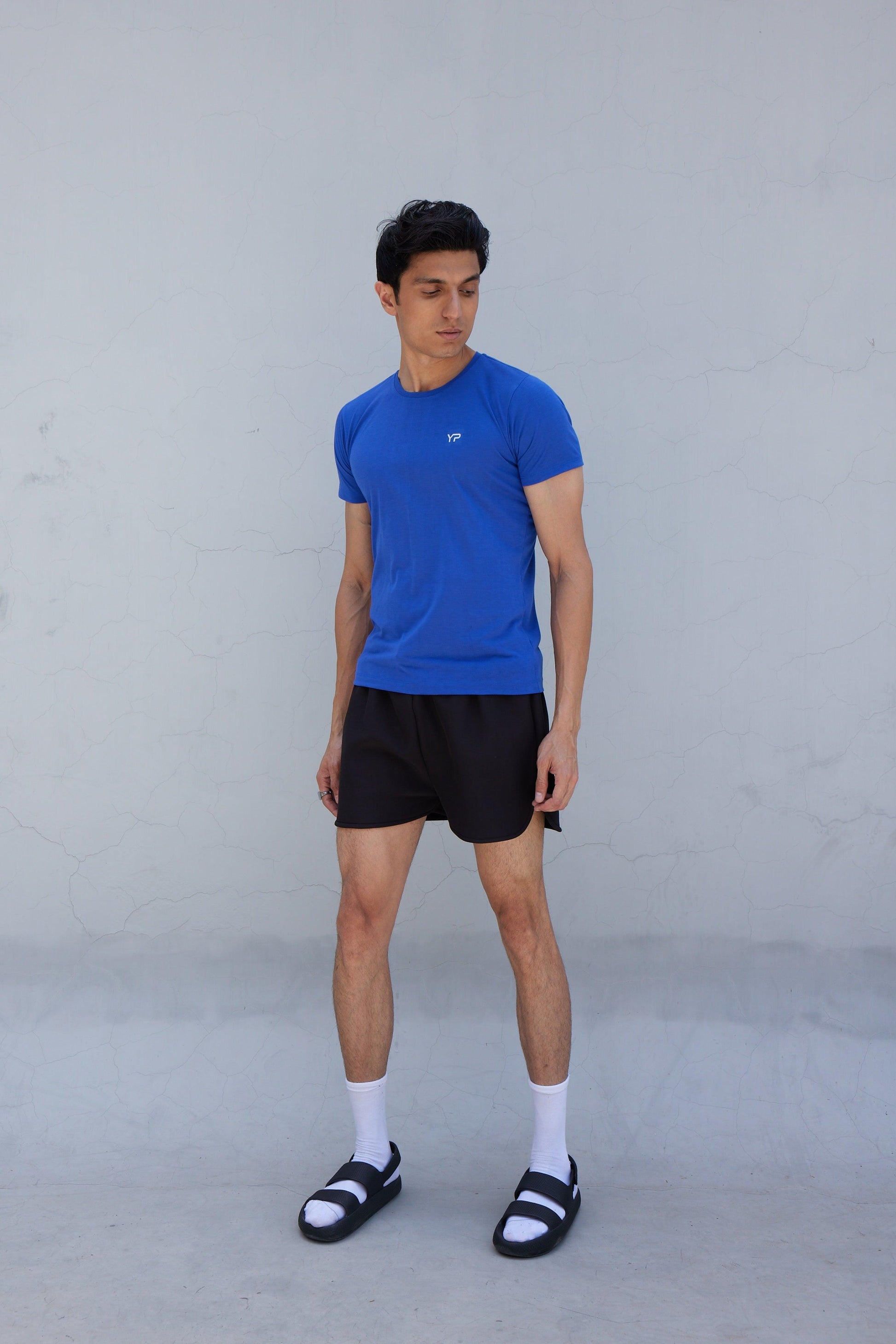 Athletic Tee Blue - Young Pumped