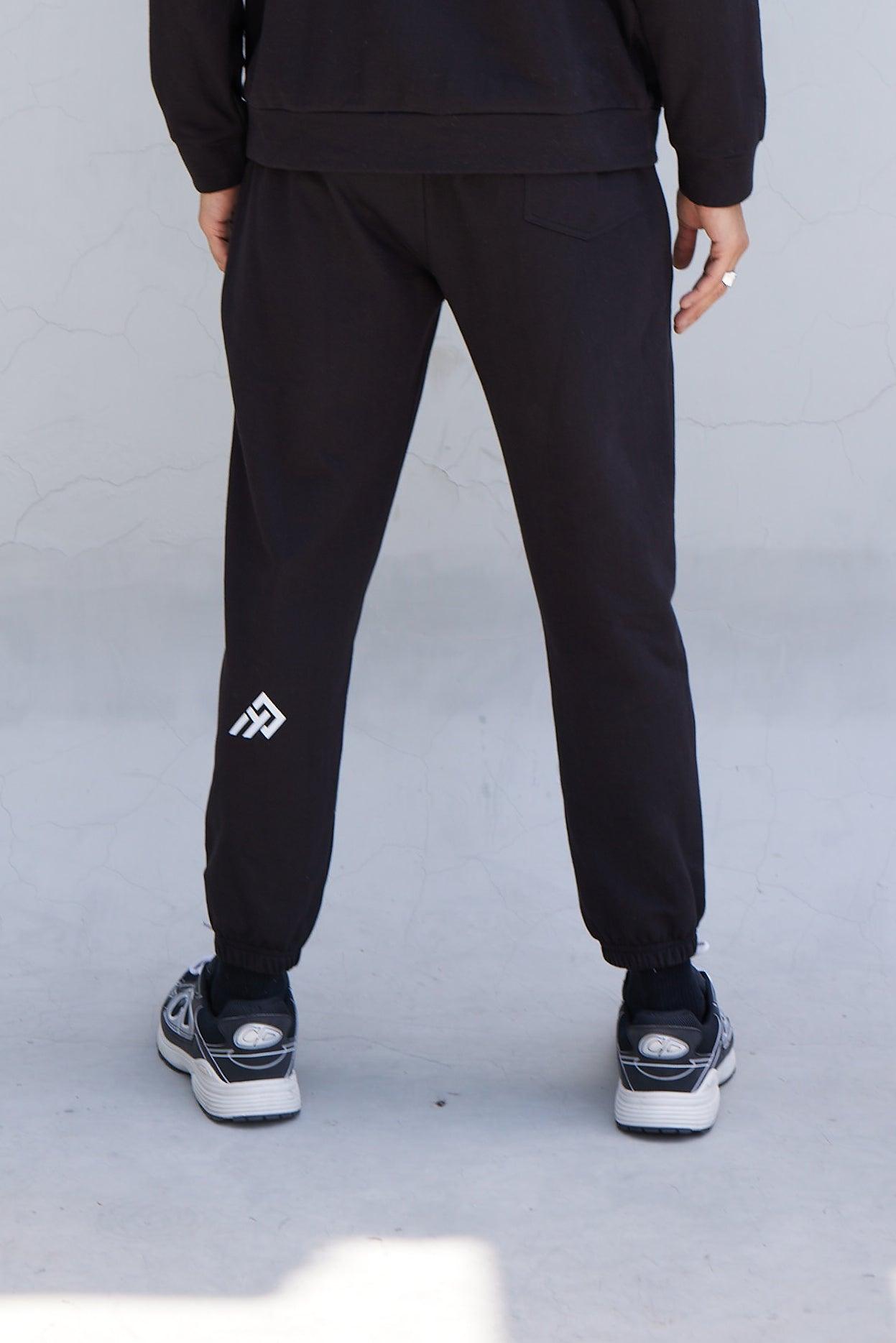 Jogger Monogram Black - Young Pumped