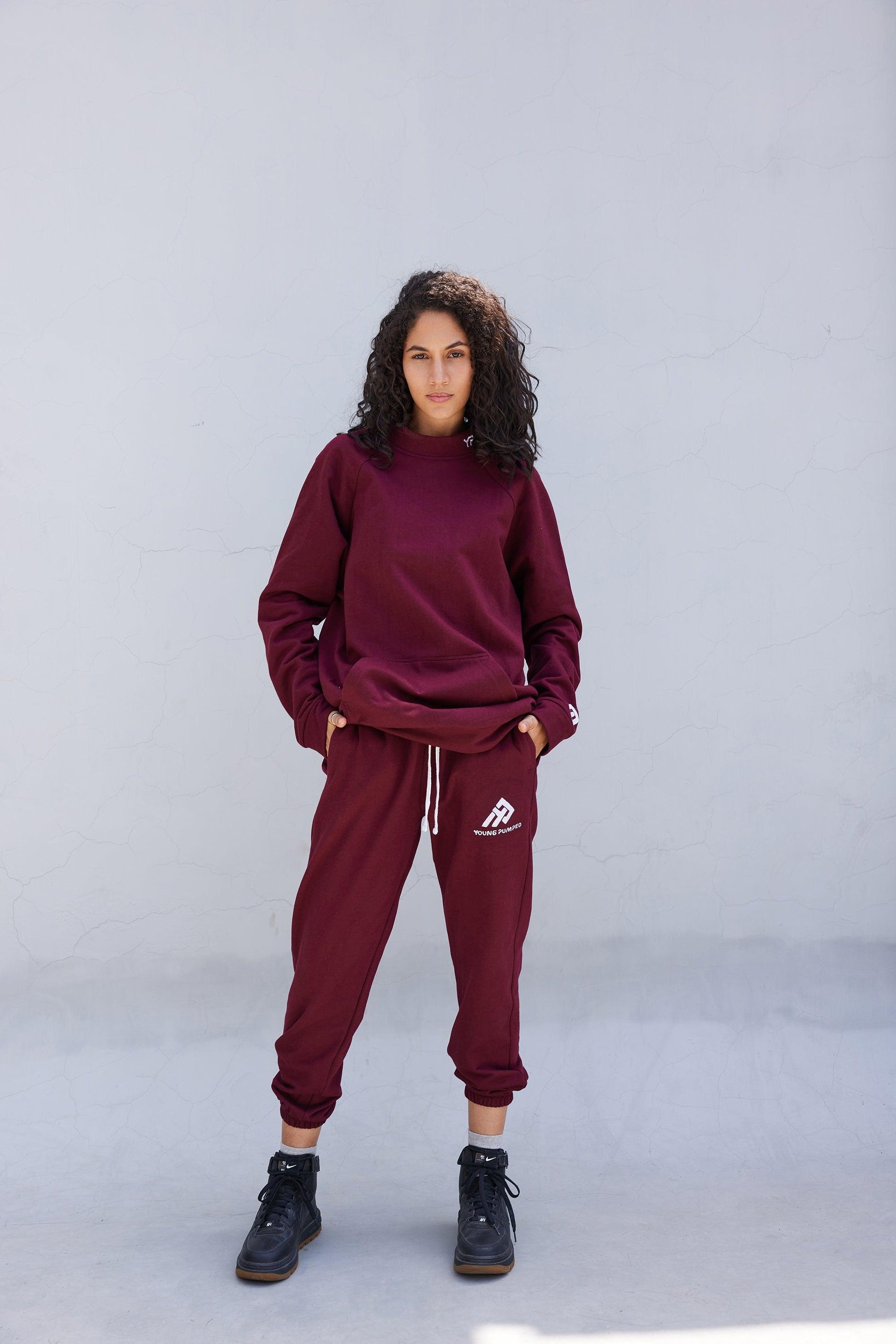 MAROON YP CO-ORD SET - Young Pumped