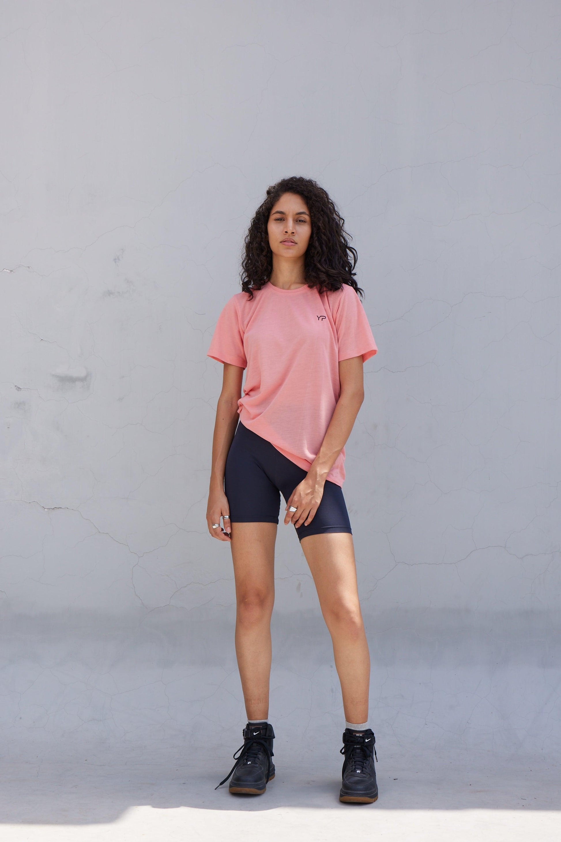 Athletic Tee Pink - Young Pumped