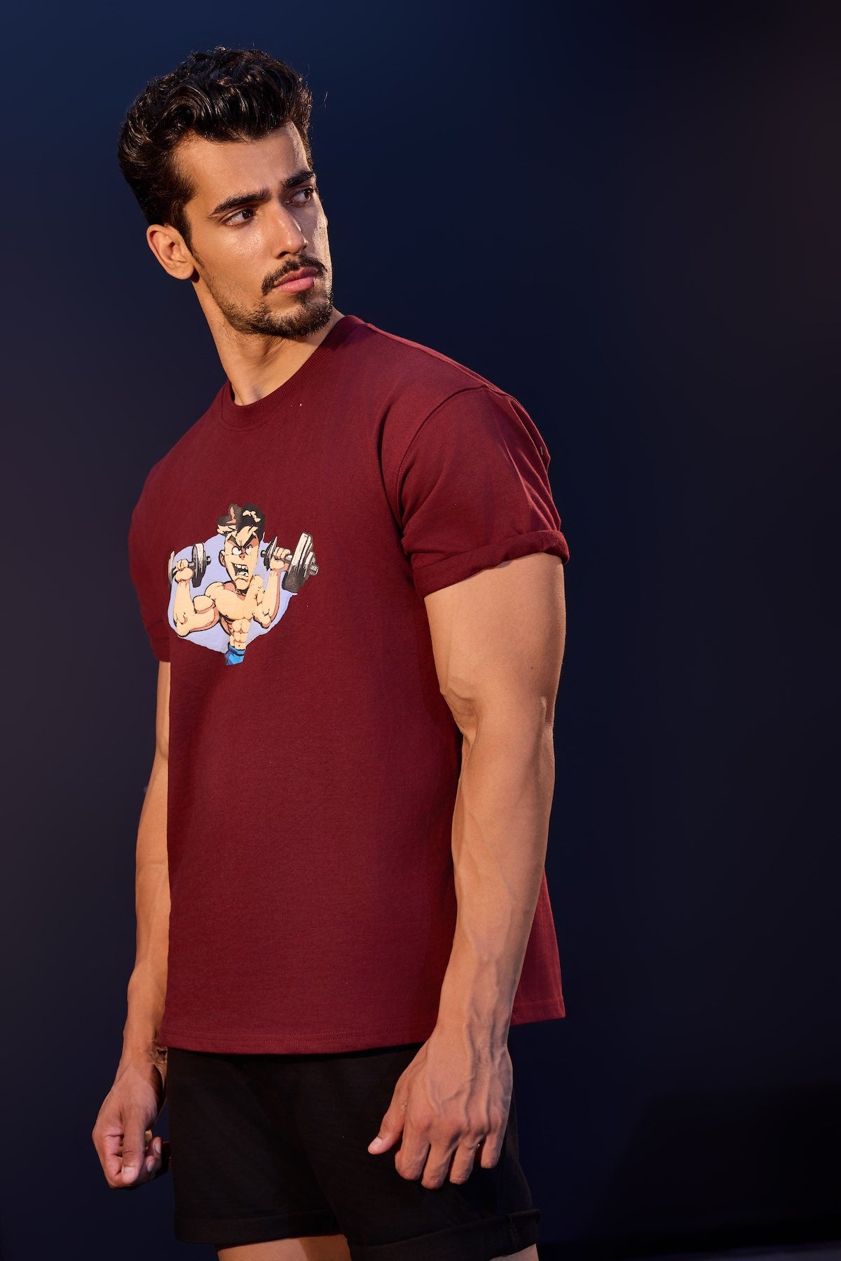 Young Pumped Maroon Tee