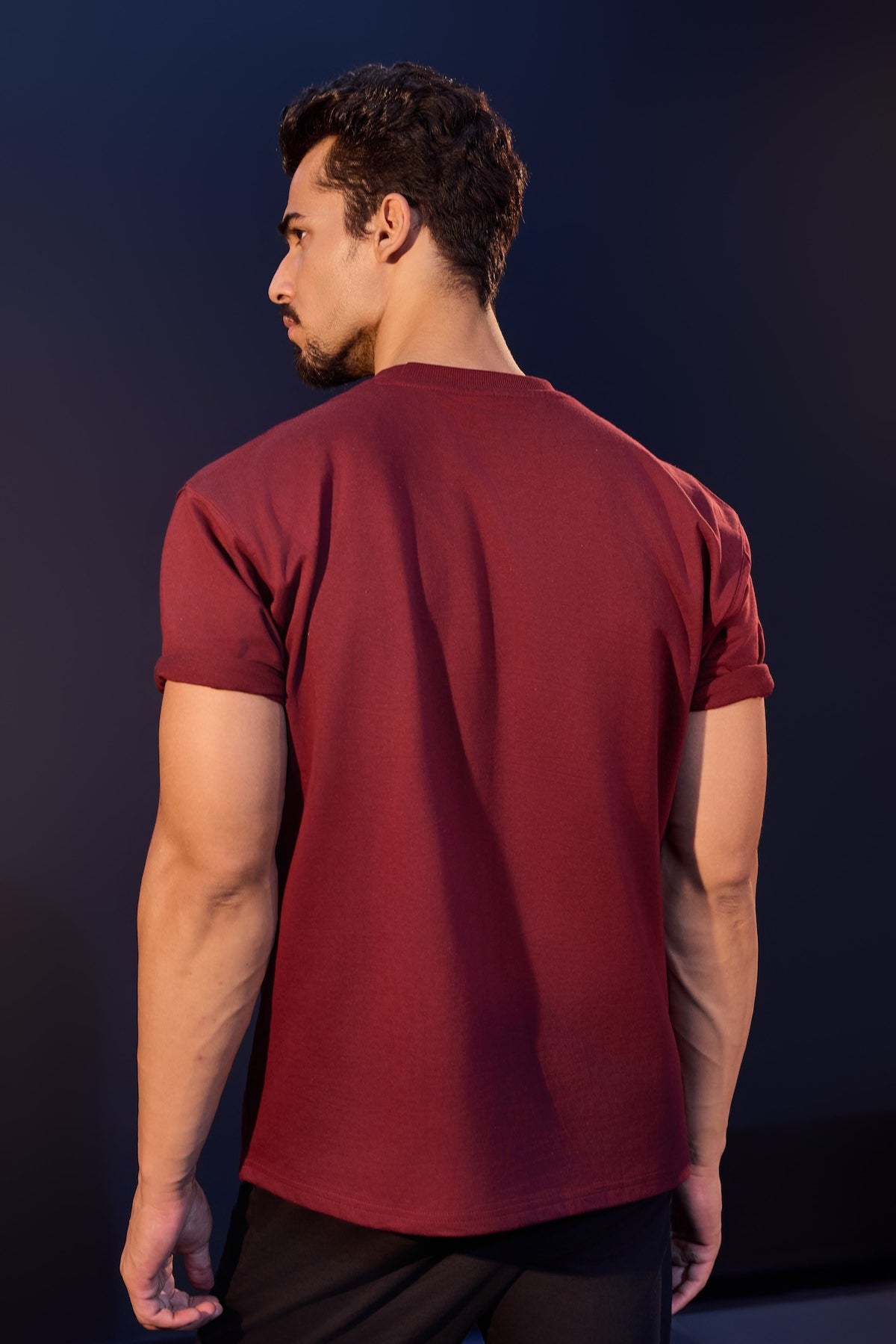 Young Pumped Maroon Tee